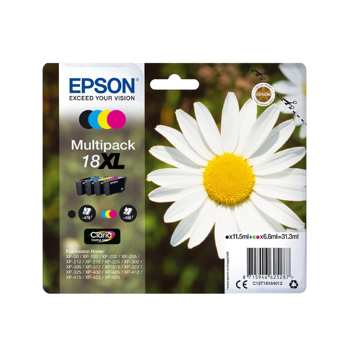 Ink Cartridge - 18xl Daisy - 6.6ml - Magenta