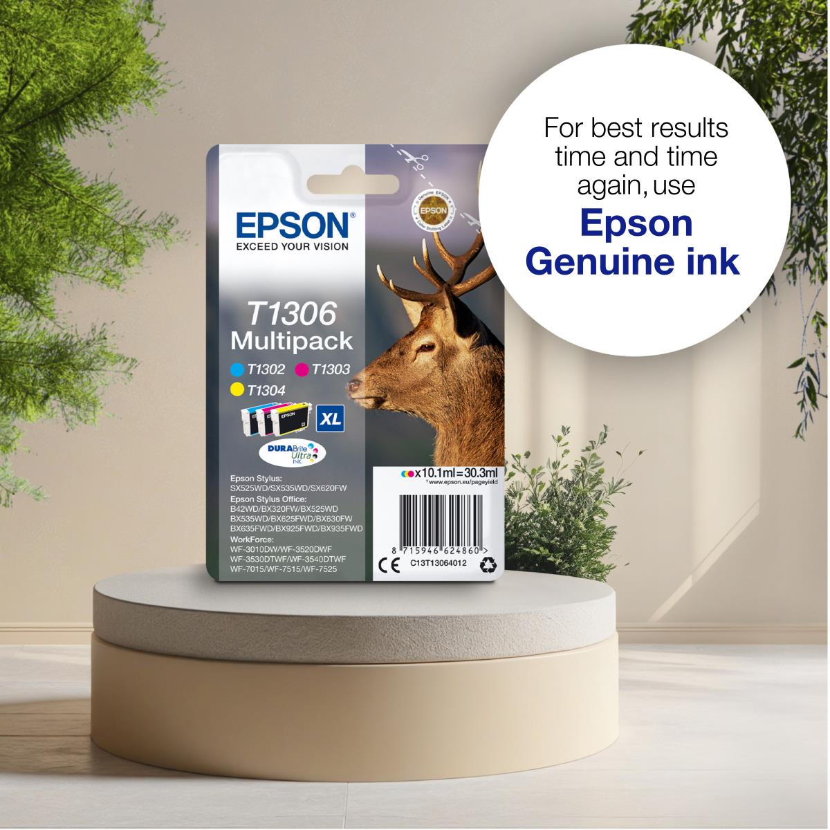 Ink Cartridge - T1301 Stag Xl - 25.4ml - Black