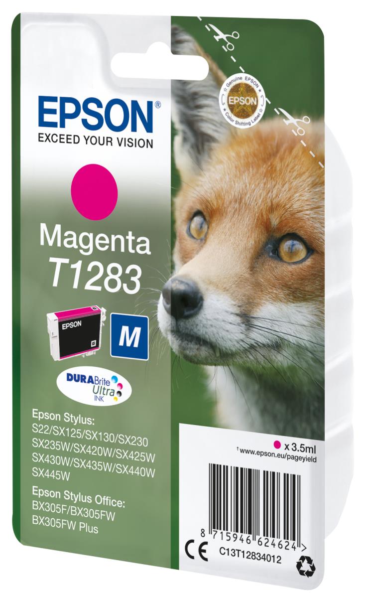 Ink Cartridge - T1283 Fox - 3.5ml - Magenta