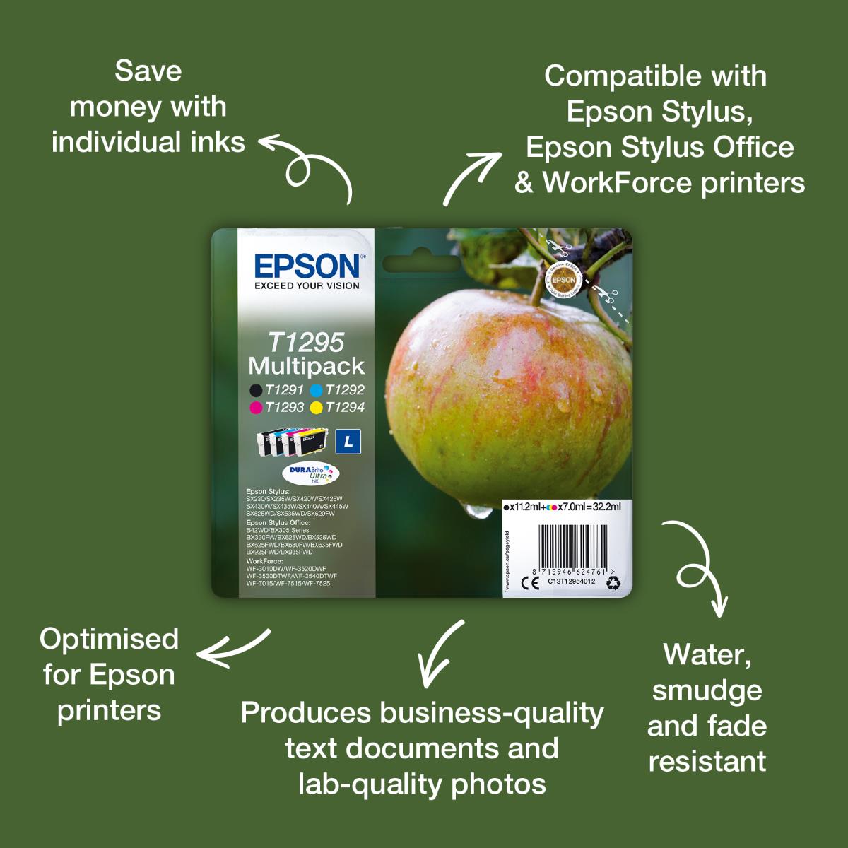 Ink Cartridge - T1293 Apple - 7ml - Magenta