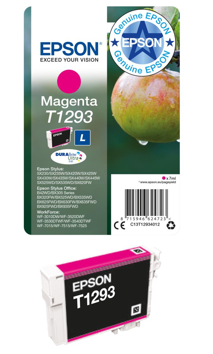 Ink Cartridge - T1293 Apple - 7ml - Magenta