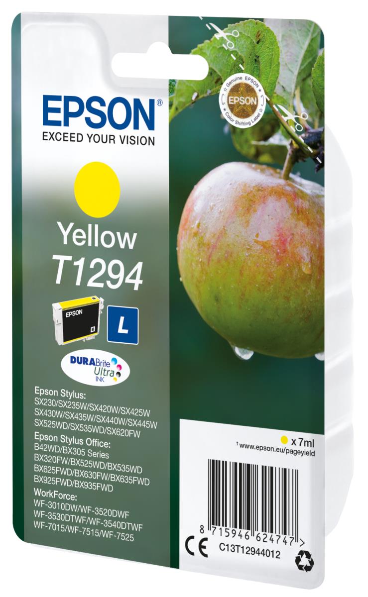 Ink Cartridge - T1294 Apple - 7ml - Yellow