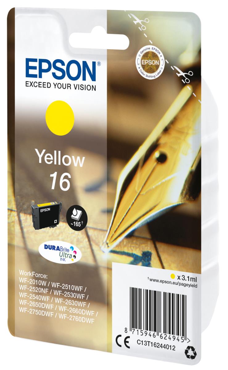 Ink Cartridge - 16 Durabrite Ultra - 3.1ml - Yellow