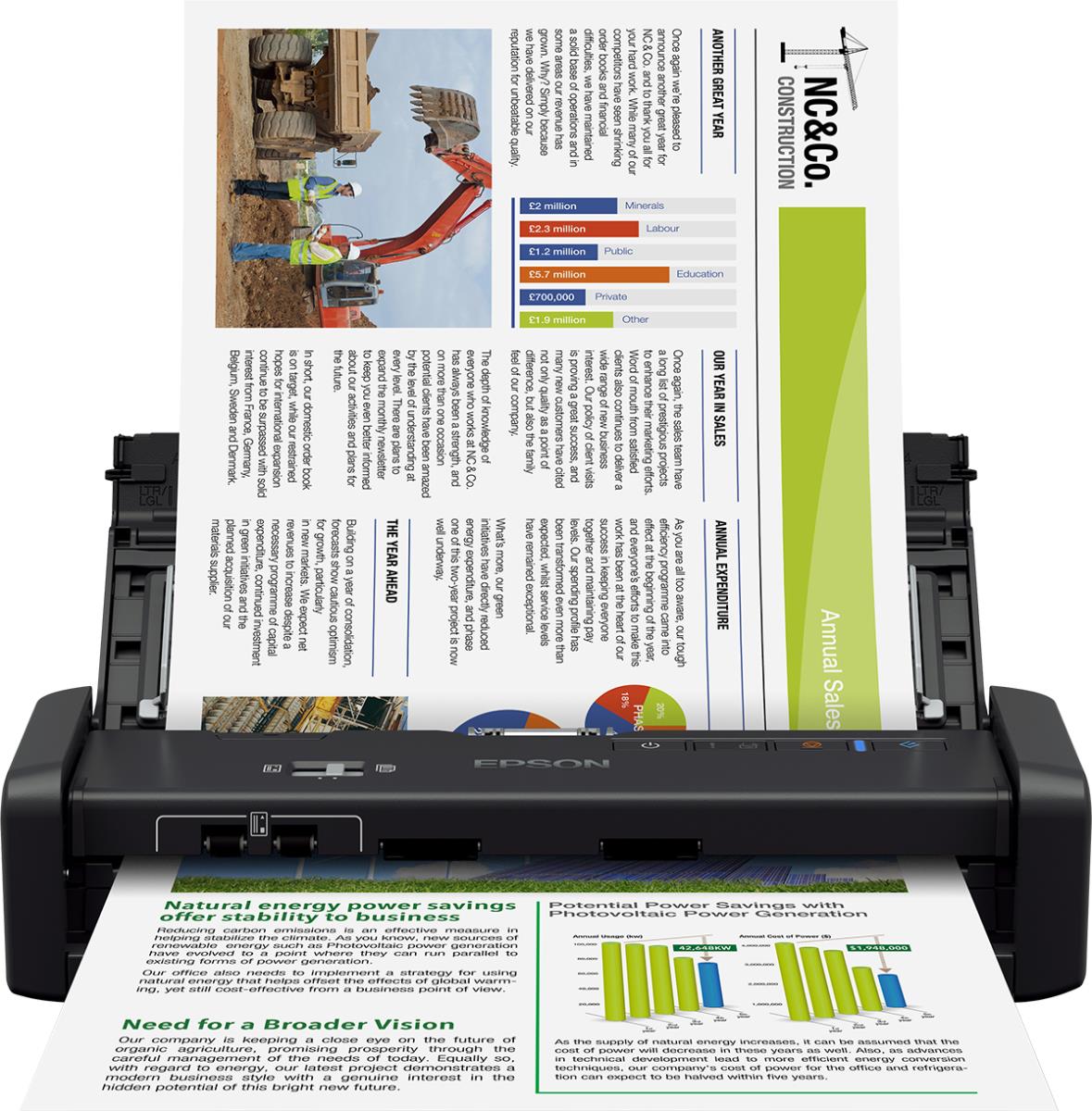 Workforce Ds-360w 1200 X 12200 Dpi A4 Wi-Fi