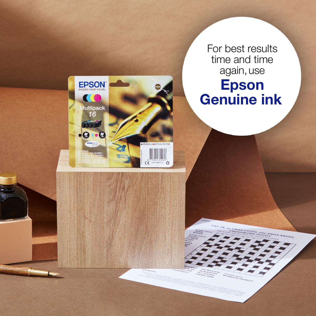 Ink Cartridge - 16xxl Durabrite Ultra - 21.6ml - Black