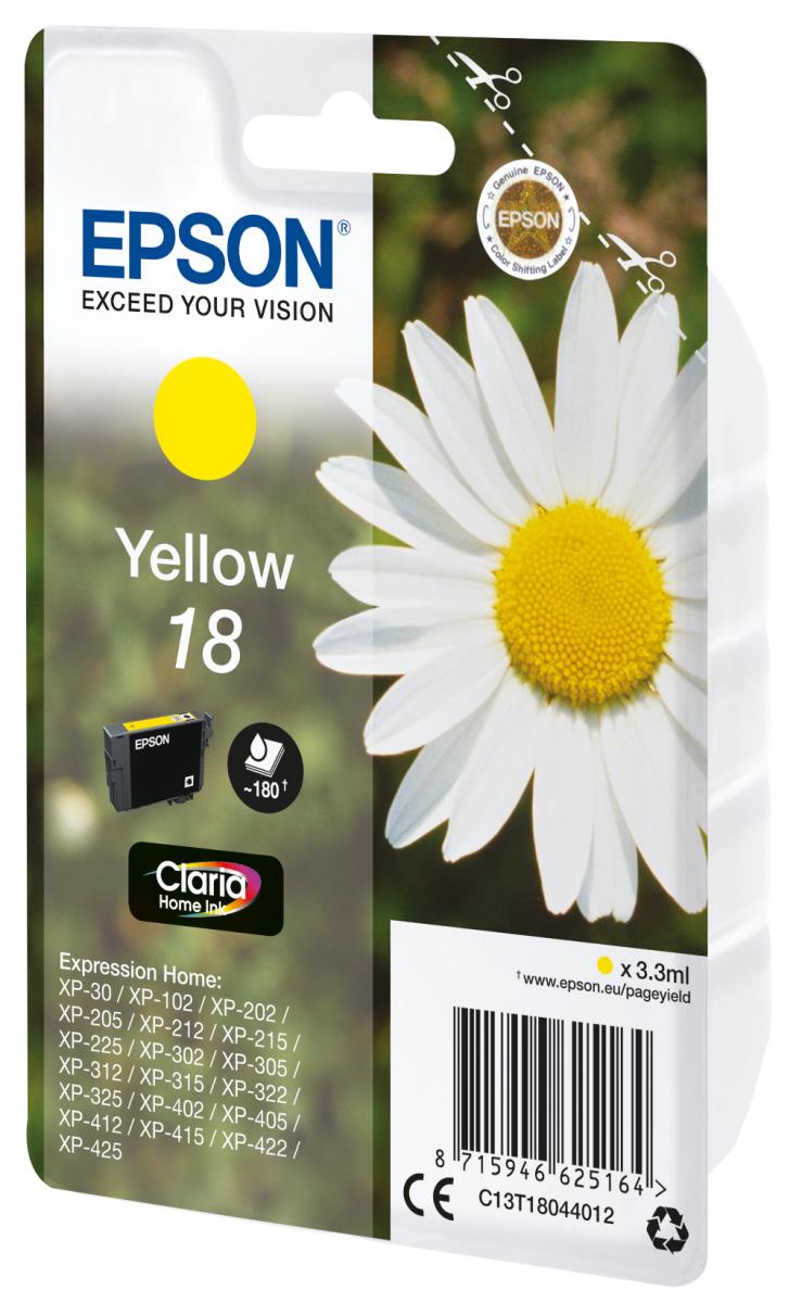 Ink Cartridge - 18 Daisy - 3.3ml - Yellow