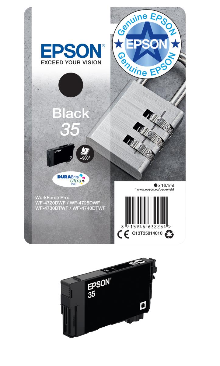 Ink Cartridge - 35 Padlock - 16.1ml - Black