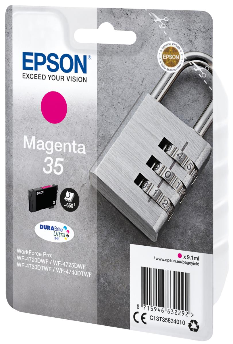 Ink Cartridge - 35 Padlock - 9.1ml - Magenta