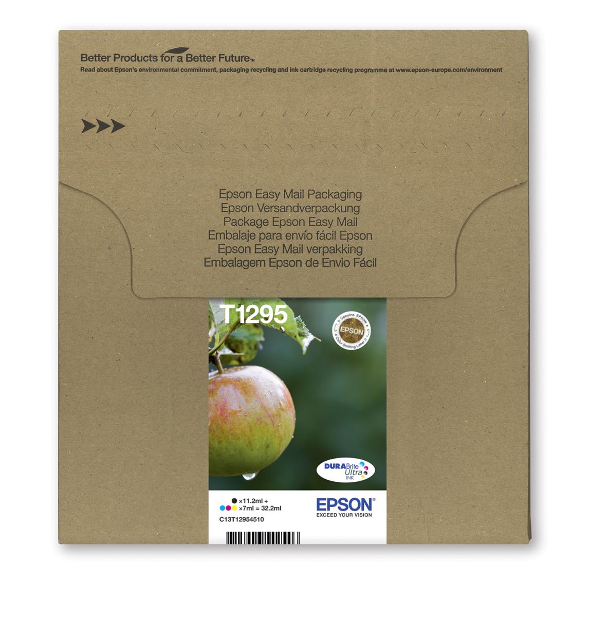 Ink Cartridge - T129 Easymail - Black/ Yellow / Cyan / Magenta - Original - Blister