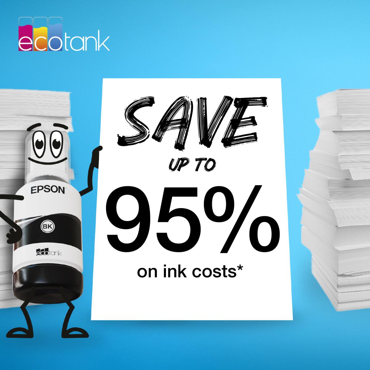 105 Ecotank Ink Bottle 1 X 140 Ml Black  - (c13t00q140)