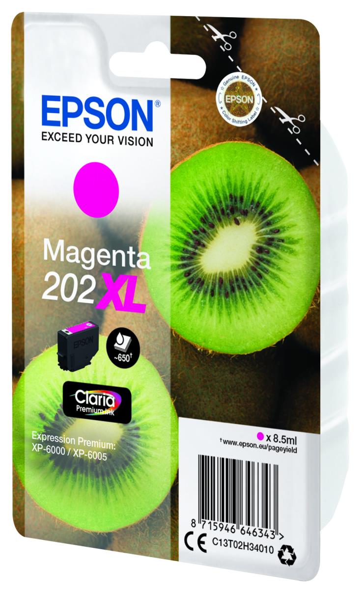 Ink Cartridge - 202xl Kiwi - 8.5ml - Magenta Sec