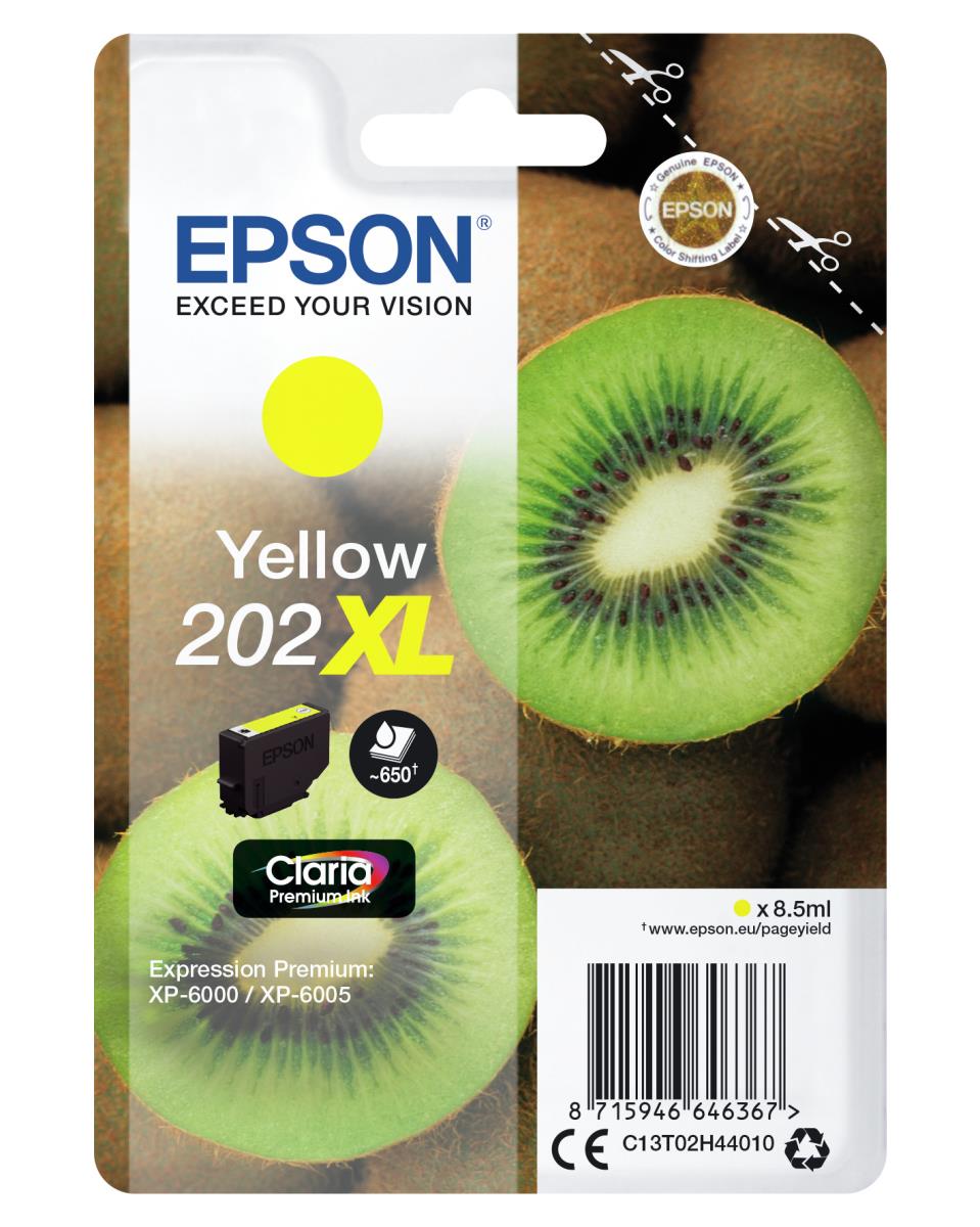 Ink Cartridge - 202xl Kiwi - 8.5ml - Yellow