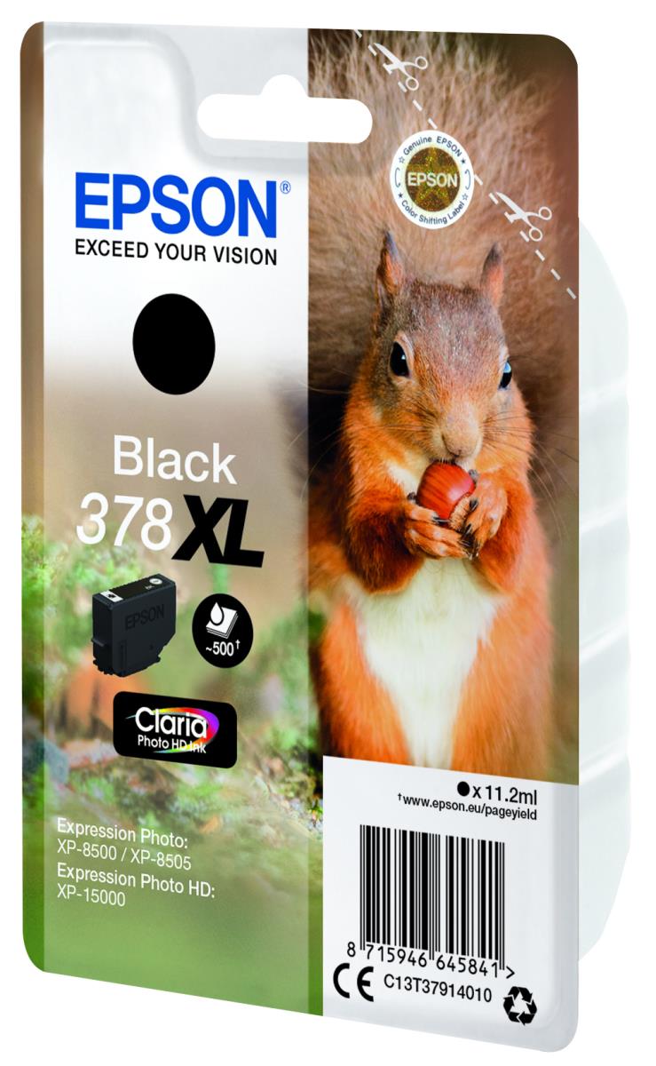 Ink Cartridge - 378xl Squirrel - 11.2ml - Black