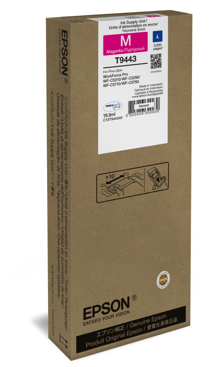 Ink Cartridge - Tanica L - 19.9ml -  Magenta