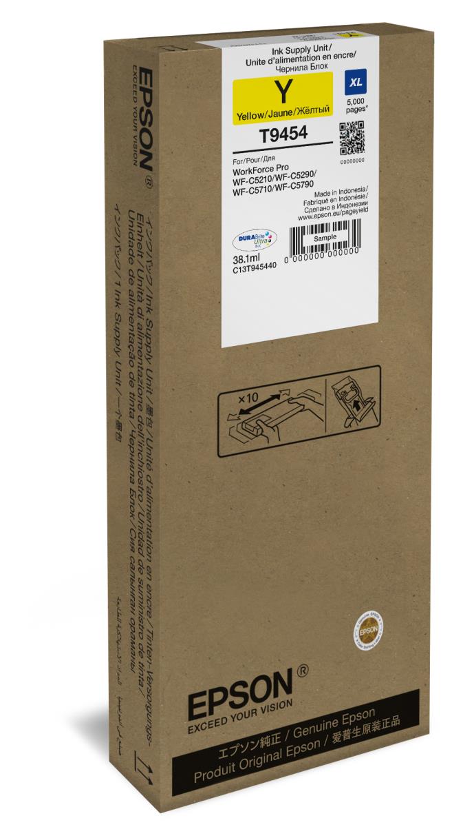 Ink Cartridge - Tanica Xl - 38ml - Yellow