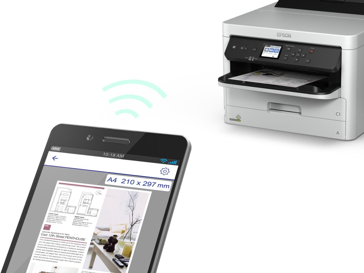Workforce Pro Wf-c5290dw - Color Printer - Inkjet - A4 - Wi-Fi / Ethernet / USB