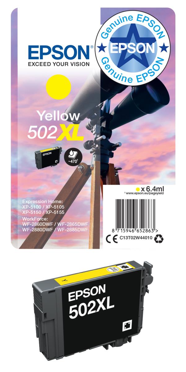 Ink Cartridge - 502 Binocular - 3.3ml - Cyan