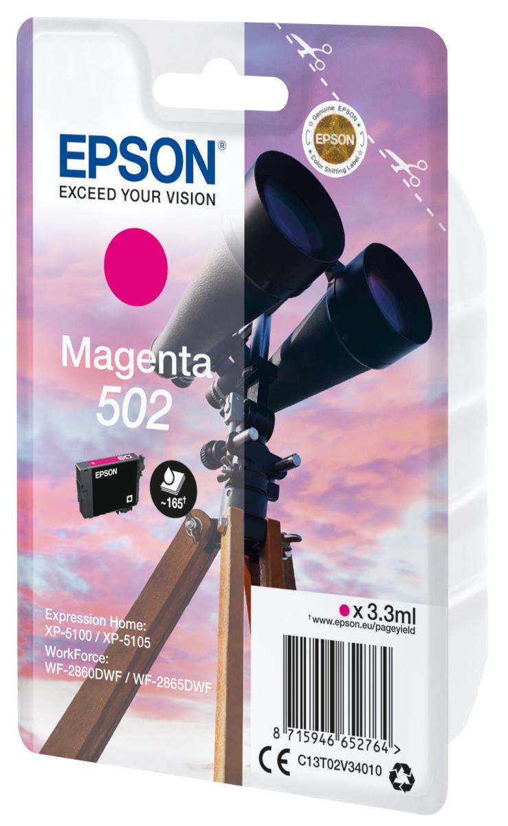 Ink Cartridge - 502 Binocular - 3.3ml - Magenta Sec