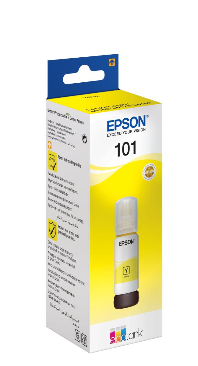Ink Bottle - 101 Ecotank - 70ml - Yellow