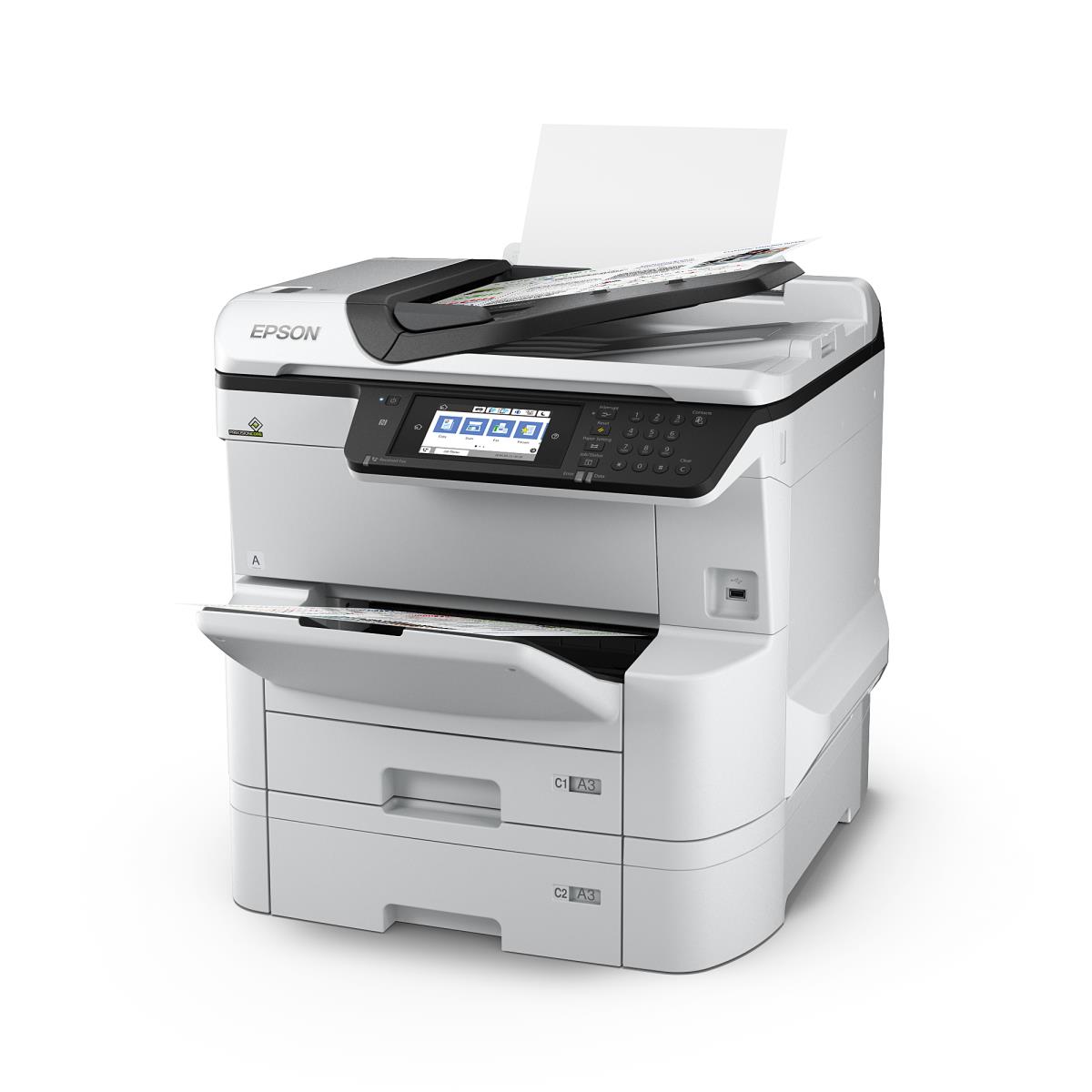 Workforce Pro Wf-c8690dtwf - Color All-in-one Printer - Inkjet - A3 - Wi-Fi / Ethernet / USB