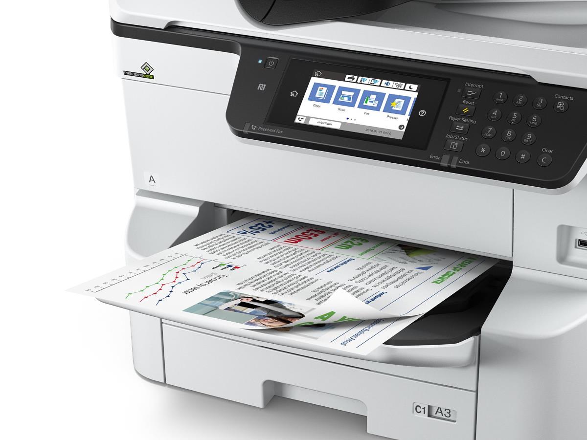 Workforce Pro Wf-c8690dtwf - Color All-in-one Printer - Inkjet - A3 - Wi-Fi / Ethernet / USB