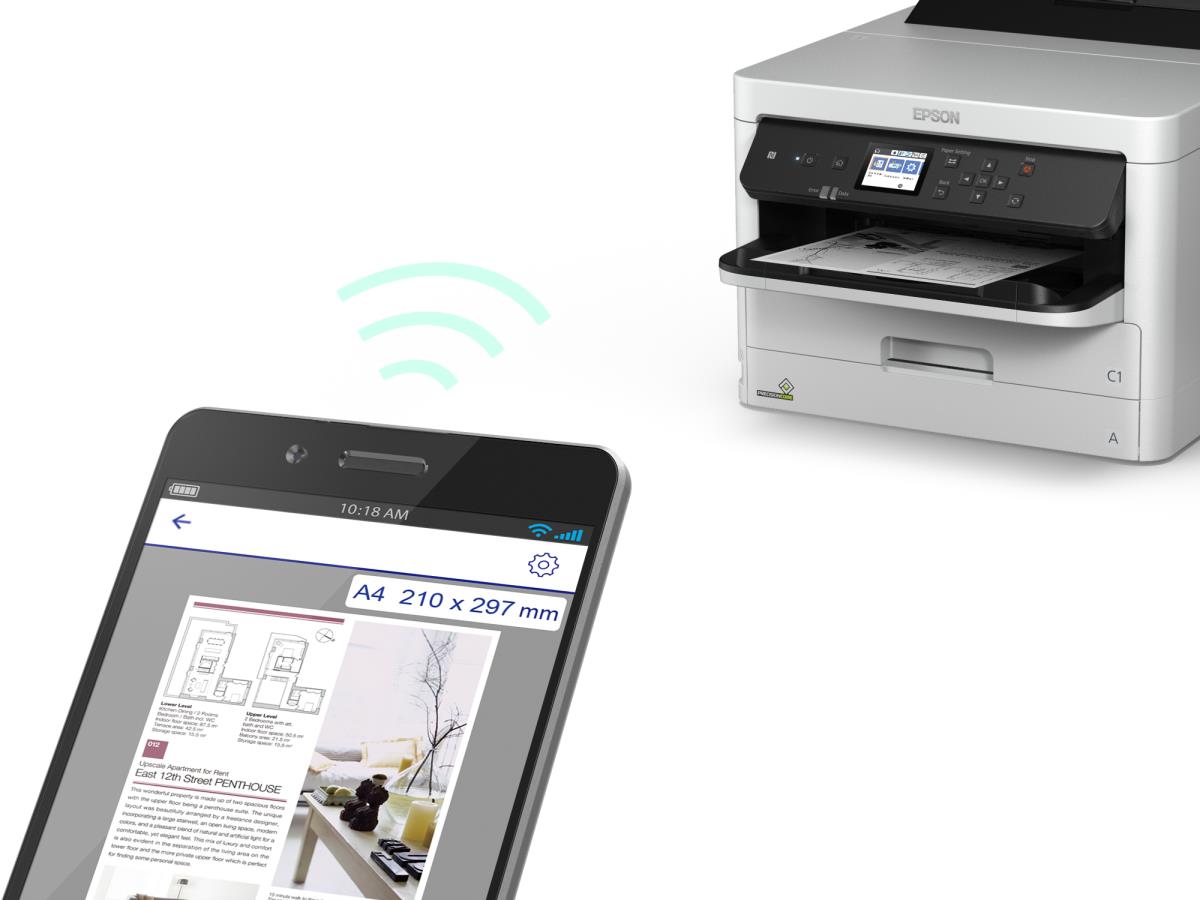 WorkForce Pro Wf-m5299dw - Mono Printer - Inkjet - A4 - Wi-Fi / Ethernet / USB
