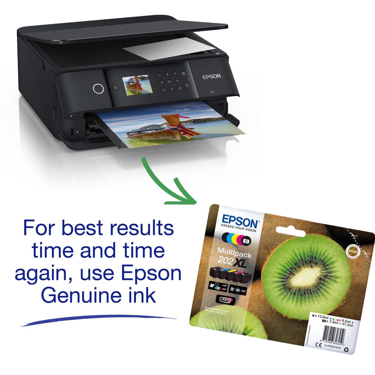 Expression Premium Xp-6100 - Color All-in-one Printer - Inkjet - A4 - Wi-Fi/ USB