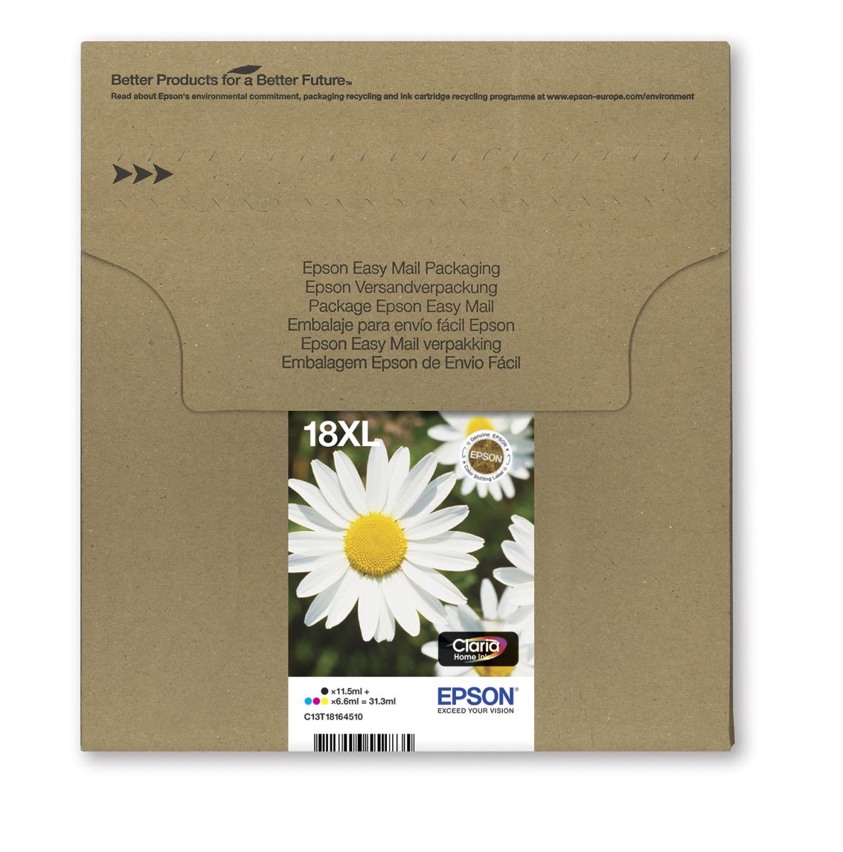 Multipack 4-colours 18xl Easymail
