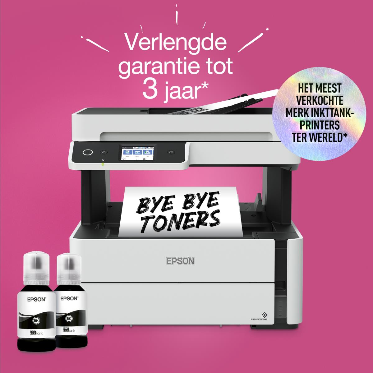 EcoTank Et-m3180 - Mono Multifunction Printer - Inkjet - A4 - USB / Ethernet / Wi-Fi