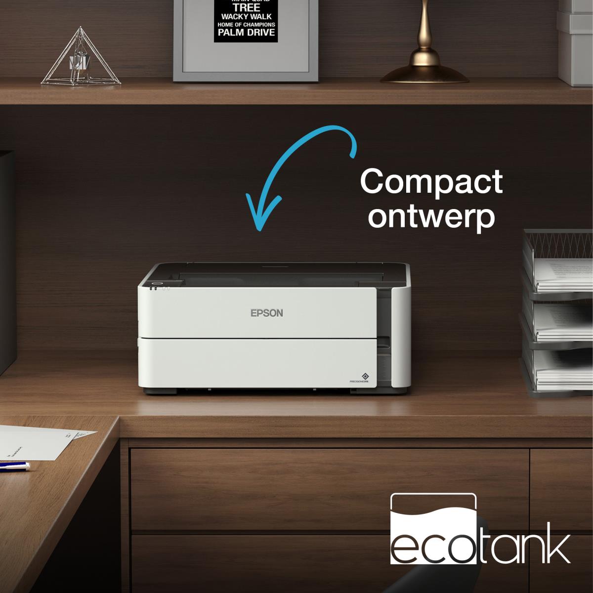 Ecotank Et-m1180 - Monochrome Printer - Inkjet - A4 - USB / Ethernet / Wi-Fi