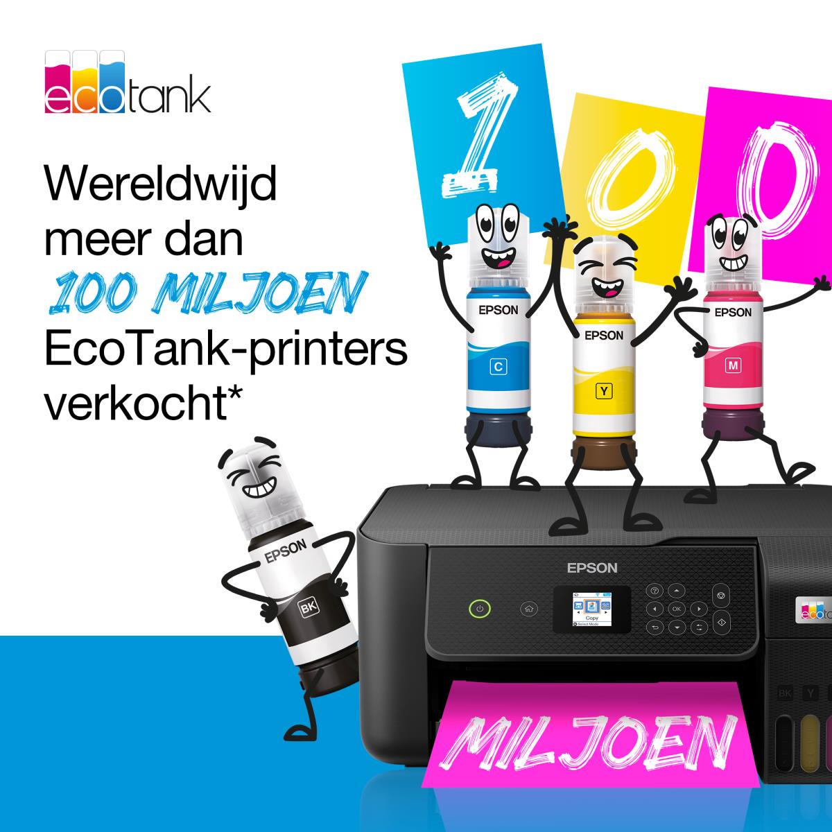 Ecotank Et-m1180 - Monochrome Printer - Inkjet - A4 - USB / Ethernet / Wi-Fi