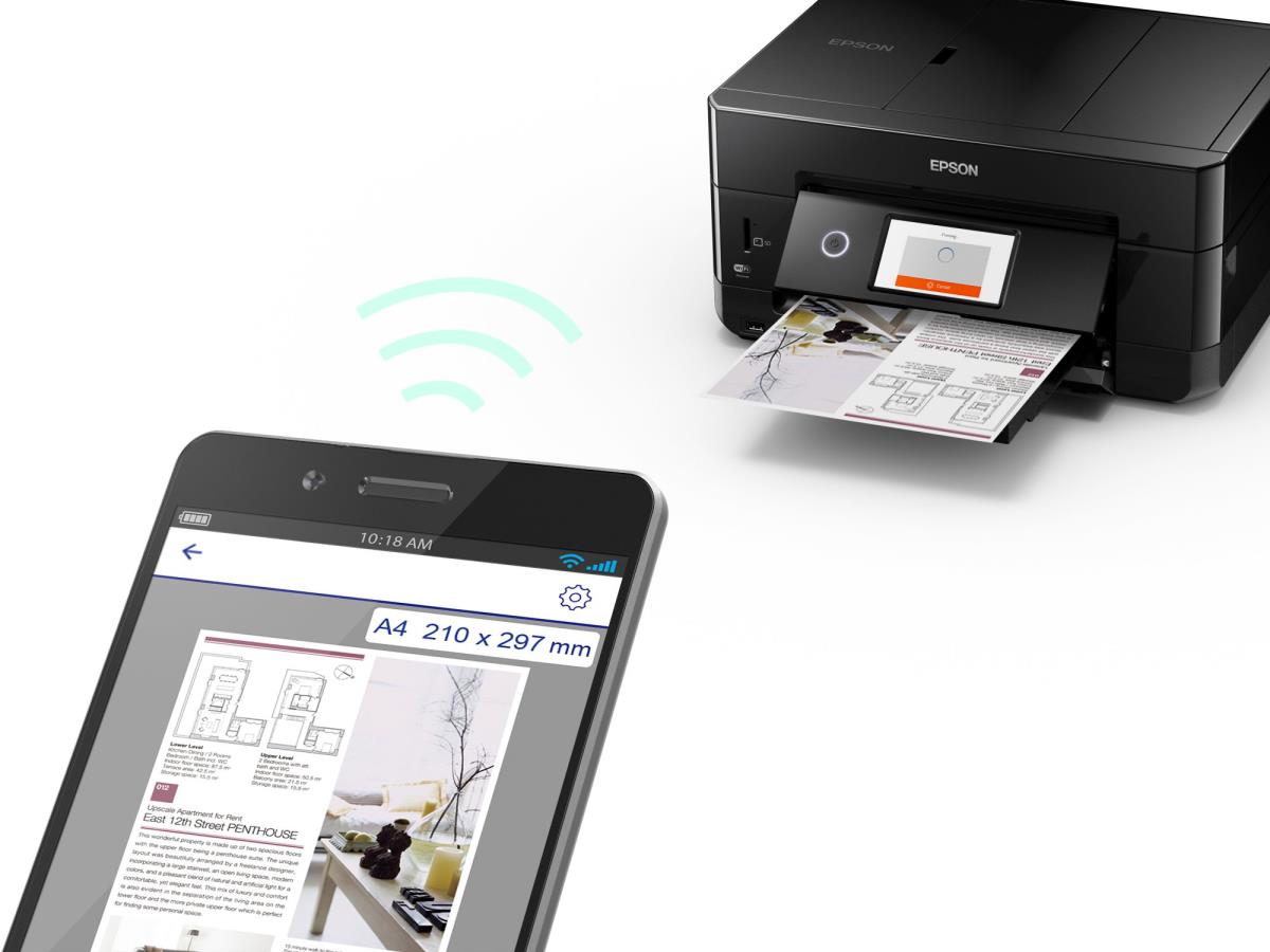 Expression Premium Xp-7100 - All-in-one Color Printer - Inkjet - A4 - USB / Ethernet / Wi-Fi