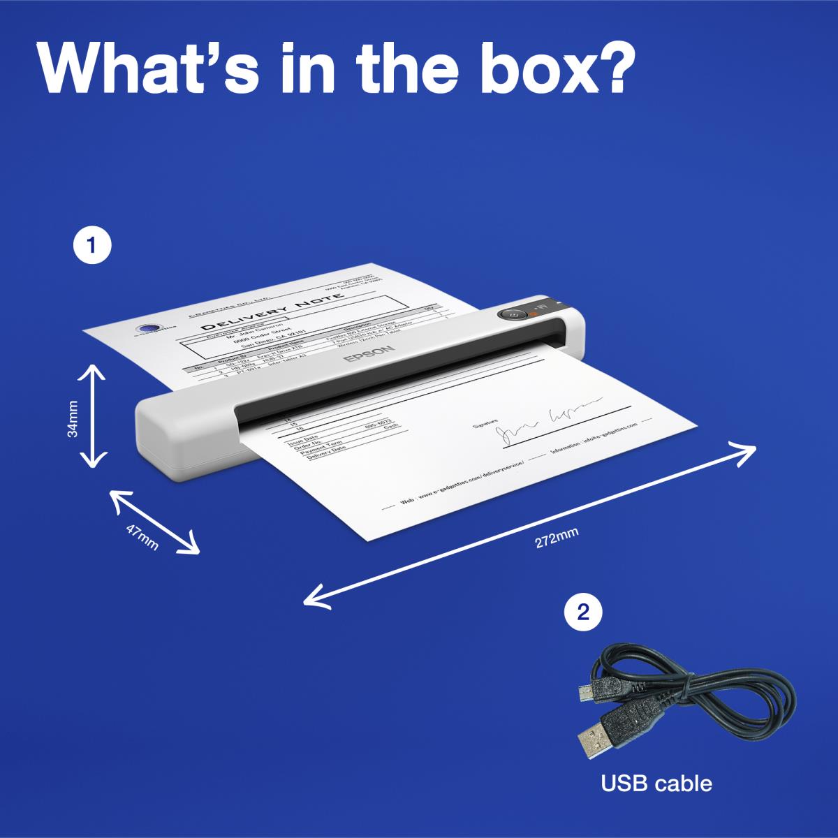 Workforce Ds-70 - Document Scanner - 10 Ppm - 600dpi