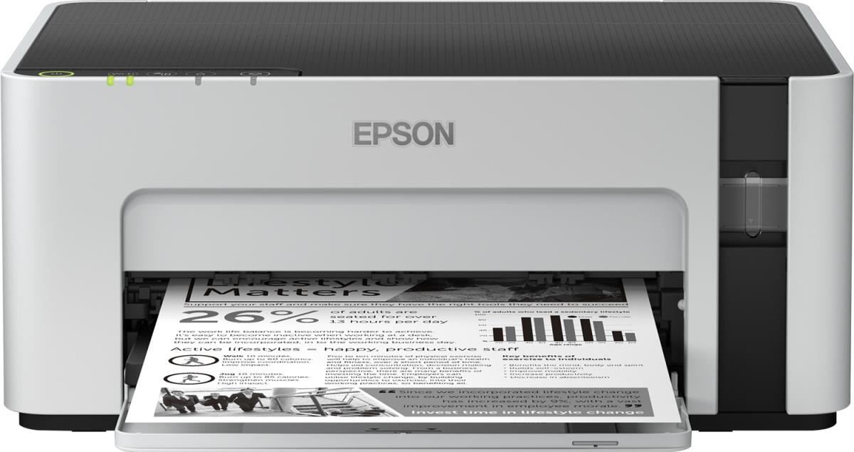 Ecotank Et-m1120 - Mono Printer - Inkjet - A4 - USB/ Wi-Fi