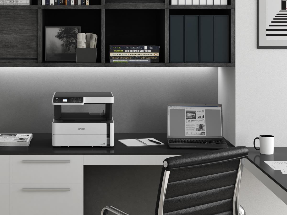 Ecotank Et-m2170 - Mono Printer - Inkjet - A4 - Wi-Fi/ USB/ Ethernet