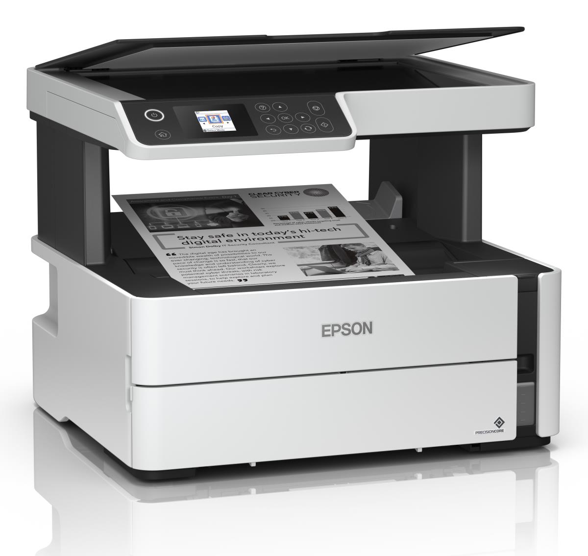 Ecotank Et-m2170 - Mono Printer - Inkjet - A4 - Wi-Fi/ USB/ Ethernet