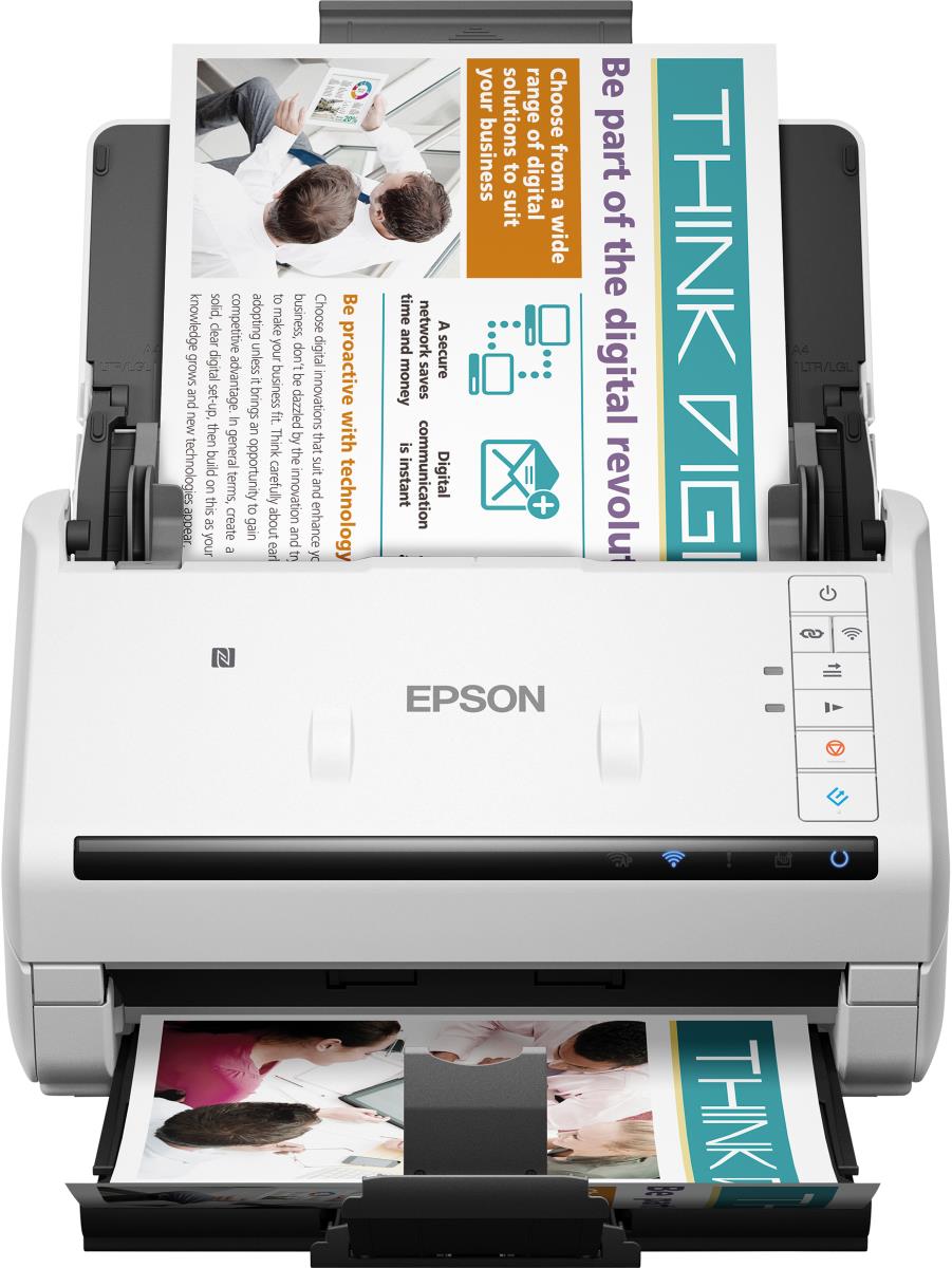 Workforce Ds-570w - Color Document Scanner USB Wi-Fi Power Pdf