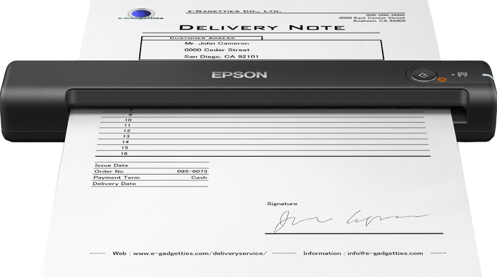 Workforce Es-50 - Mobile Scanner - A4 - 600 Dpi - USB Power Pdf
