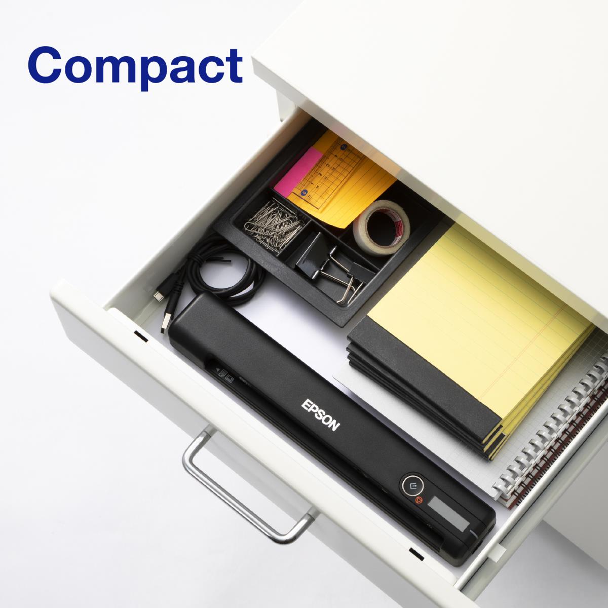 Workforce Es-60w - Mobile Scanner - A4 - 600 Dpi - USB / Wi-Fi