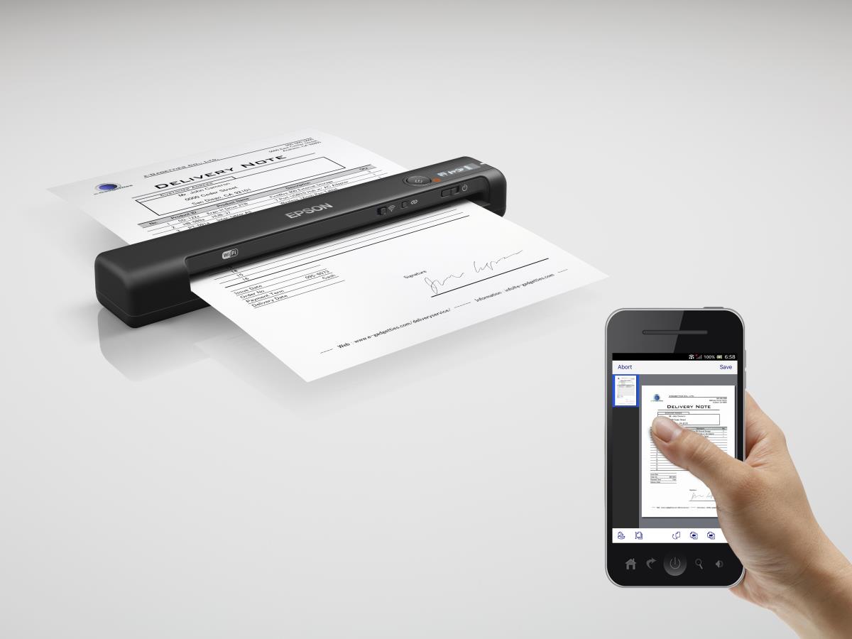 Workforce Es-60w - Mobile Scanner - A4 - 600 Dpi - USB / Wi-Fi Power Pdf