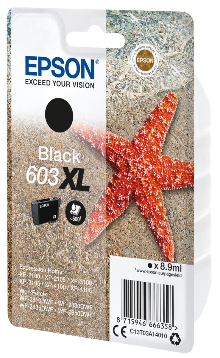Ink Cartridge - 603xl - Black Rf+am