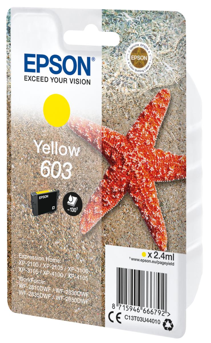 Ink Cartridge - 603 - 2.4ml - Yellow