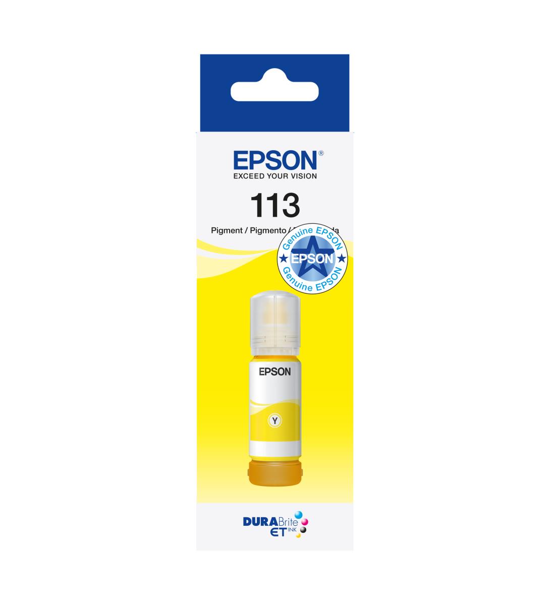 Ink Bottle - 113 Ecotank - 70ml - Yellow