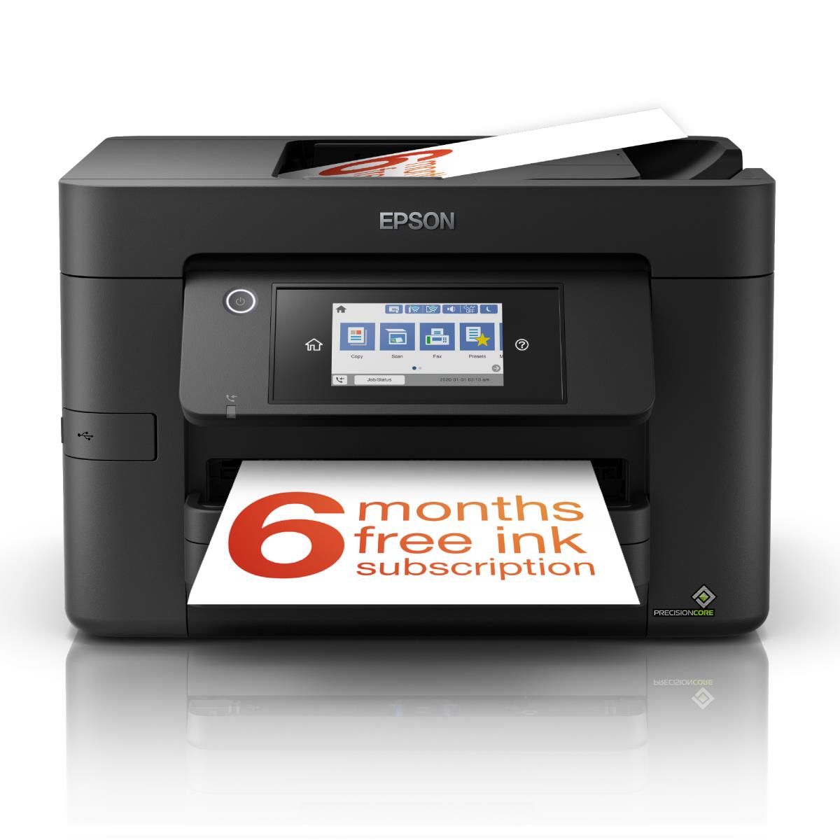 Workforce Pro Wf-4820dwf  - Color Multifunction Printer - Inkjet - A4 - USB / Ethernet / Wi-Fi