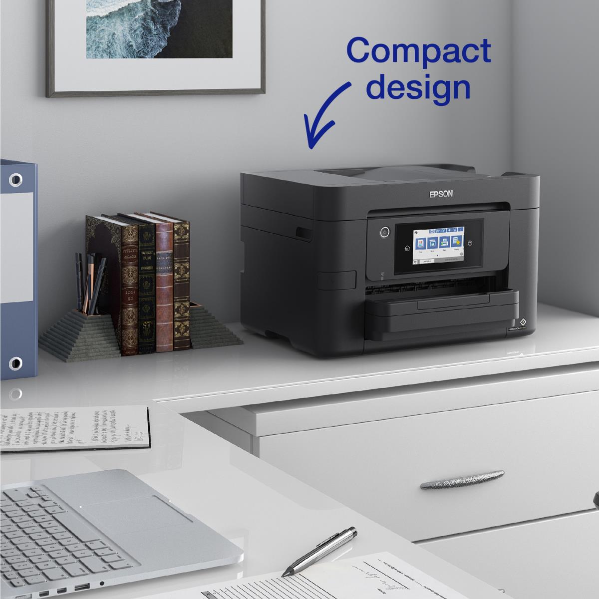 Workforce Pro Wf-4820dwf  - Color Multifunction Printer - Inkjet - A4 - USB / Ethernet / Wi-Fi