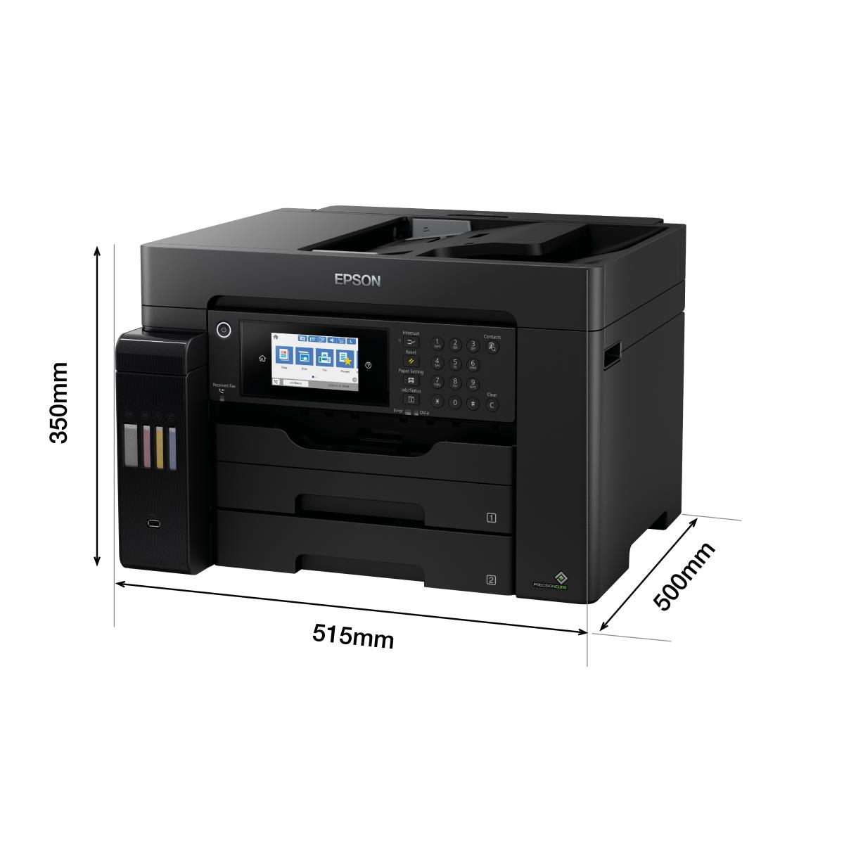 Ecotank Pro Et-16650 - Color Multifunction Printer - Inkjet - A3 - USB / Ethernet / Wi-Fi