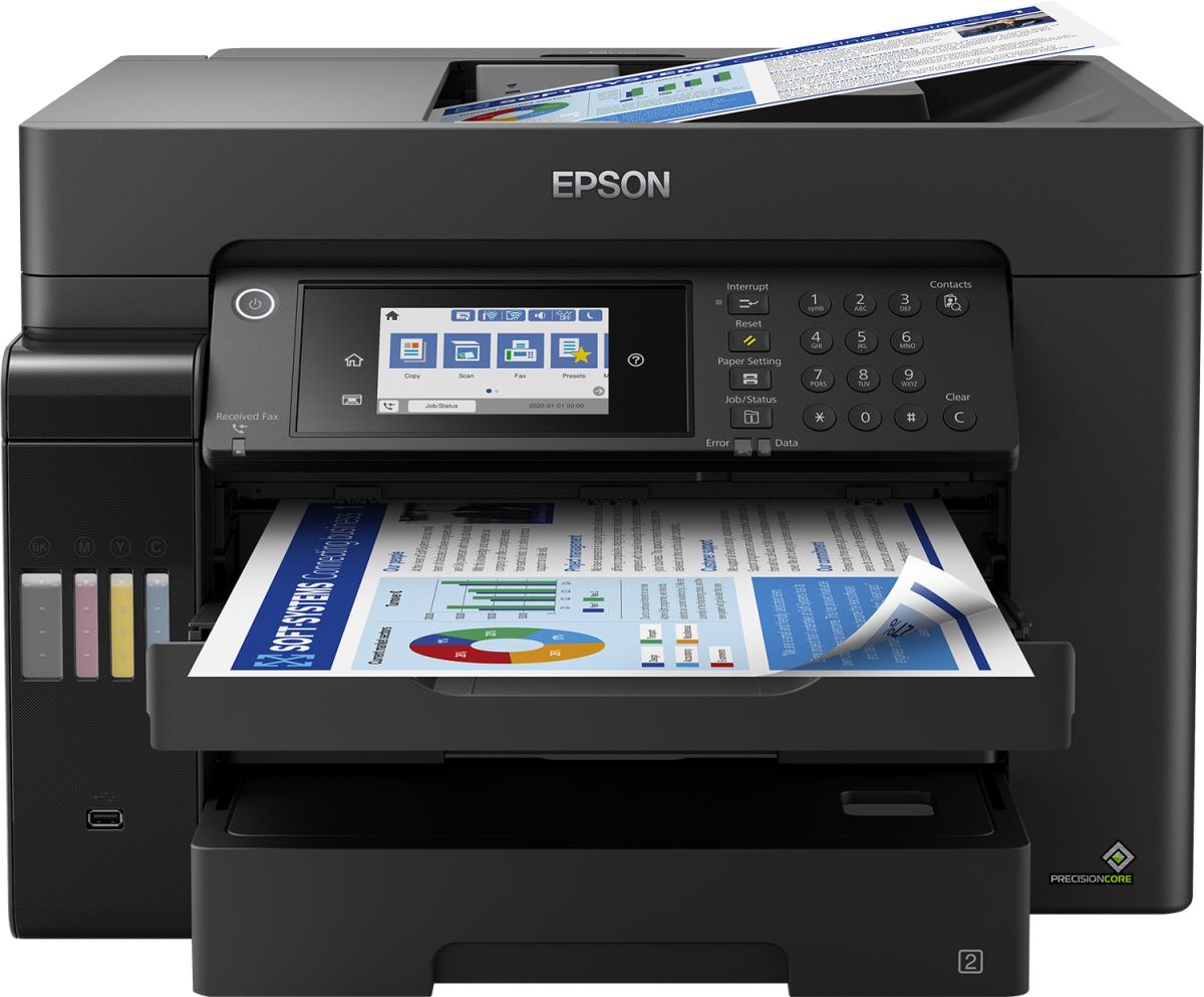 Ecotank Pro Et-16650 - Color Multifunction Printer - Inkjet - A3 - USB / Ethernet / Wi-Fi