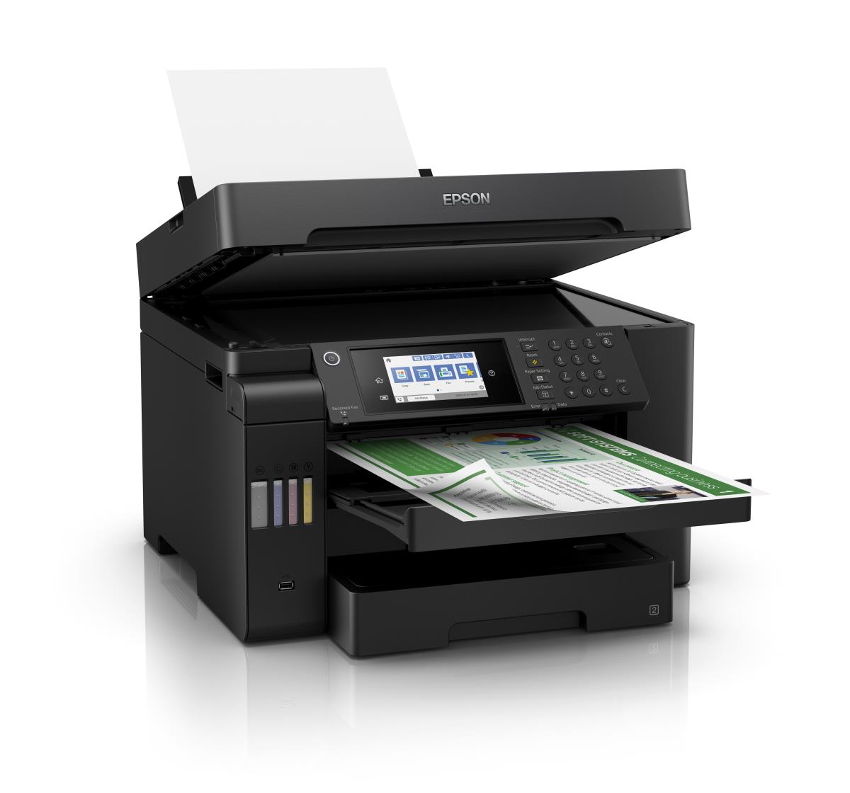 Ecotank Pro Et-16600 - Color Multifunction Printer - Inkjet - A3 - USB / Ethernet / Wi-Fi