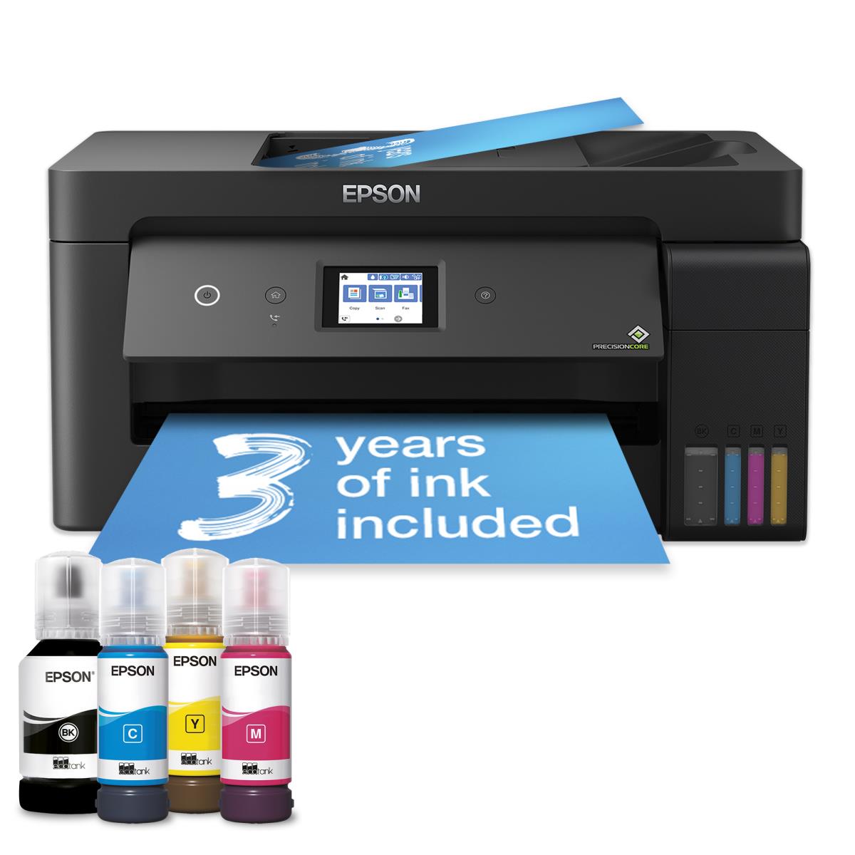 Ecotank Et-15000 - Color Multifunction Printer - Inkjet - A3 - USB / Ethernet / Wi-Fi