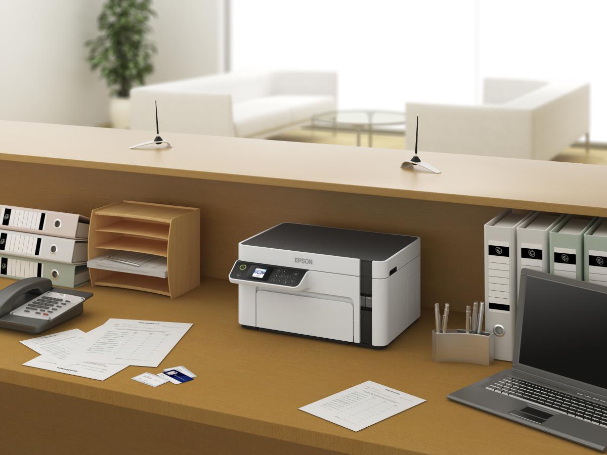 Ecotank Et-m2120 - All-in-one Printer - Inkjet - Monochrome - A4 - USB/ Wi-Fi